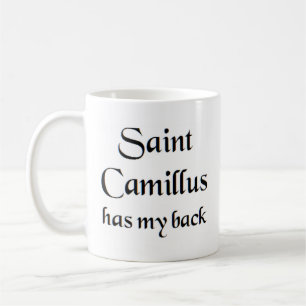 caneca de café santo camillus