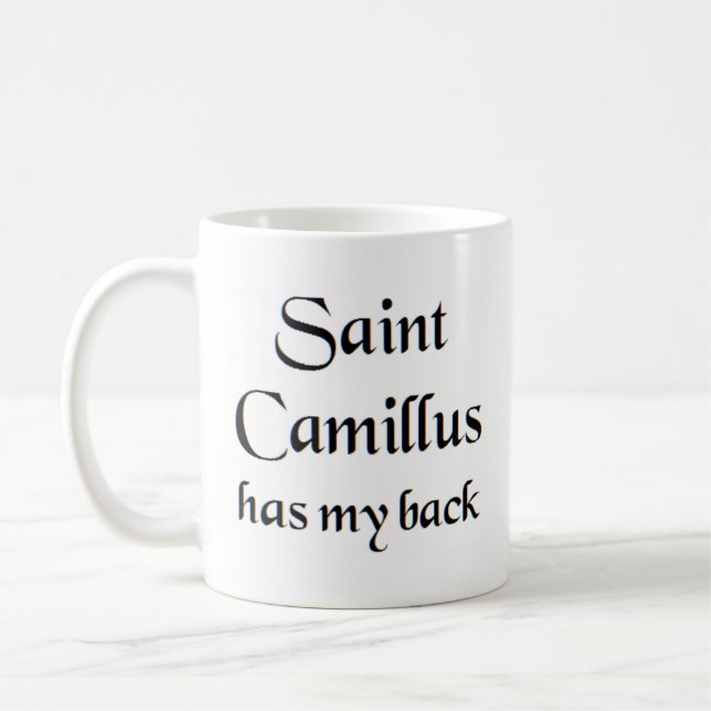 caneca de café santo camillus (Esquerda)