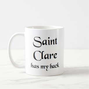 Caneca De Café santo claire