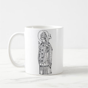 Caneca De Café Santo Deiniol Abade e Bispo