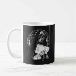 Caneca De Café Santo do Design Forsaken - Occult Streetwear