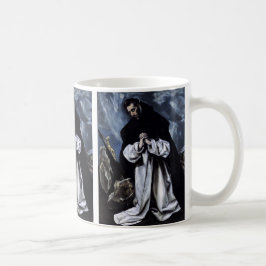 Caneca De Café Santo Domingos Rezar por El Greco