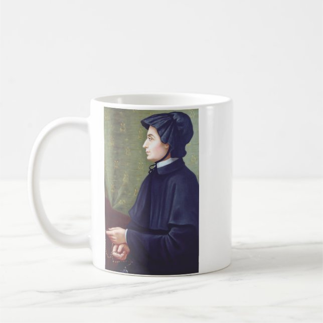 Caneca De Café Santo Elizabeth Ann Seton (Esquerda)