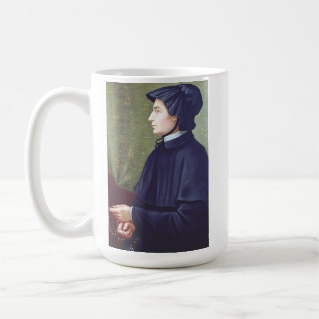 Caneca De Café Santo Elizabeth Ann Seton (Esquerda)