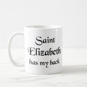 Caneca De Café santo elizabeth Mug