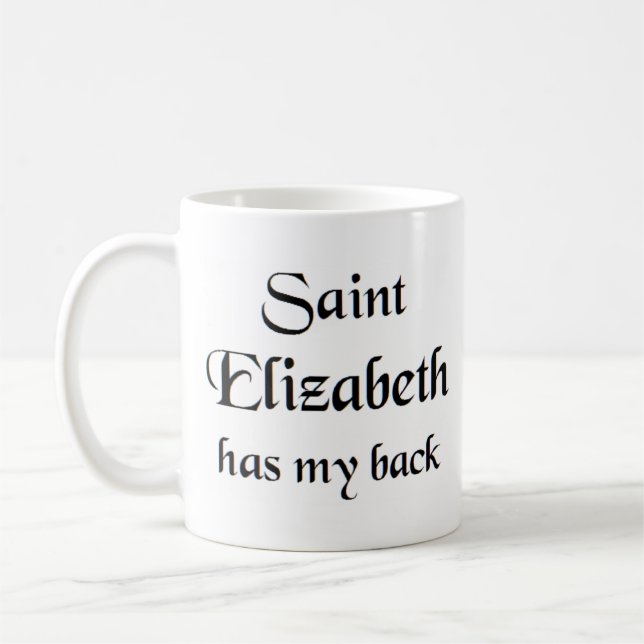 Caneca De Café santo elizabeth Mug (Esquerda)