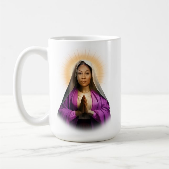 Caneca De Café Santo Fani Willis Prayer (Esquerda)