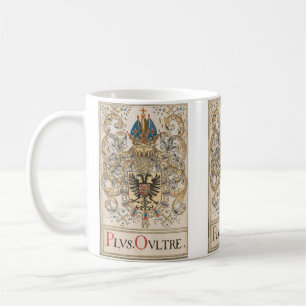 Caneca De Café Santo imperador romano Charles V casaco de armas