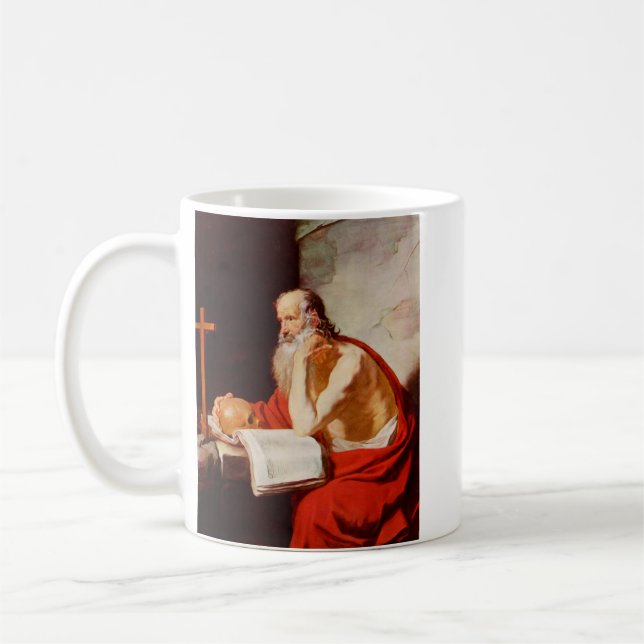 Caneca De Café Santo Jerome (Esquerda)
