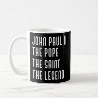 Santo João Paulo Ii Jp2 Legenda Católica Do Papa R