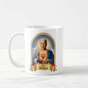 Caneca De Café Santo Joe Biden Prayer Candle