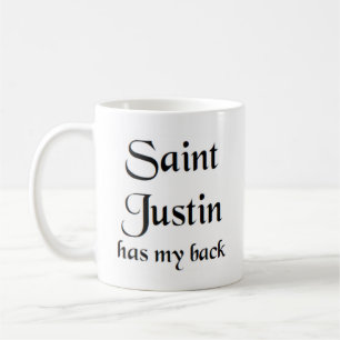 Caneca De Café santo justin