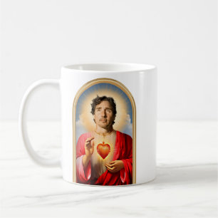 Caneca De Café Santo Justin Trudeau Prayer