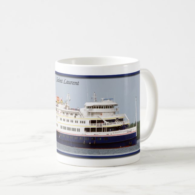 Caneca De Café Santo Laurent (Frente Esquerda)