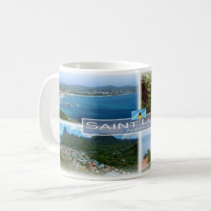 Caneca De Café SANTO LC Lúcia -