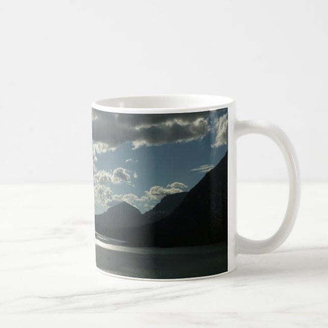 Caneca De Café Santo Mary Lake I no Glacier National Park (Direita)