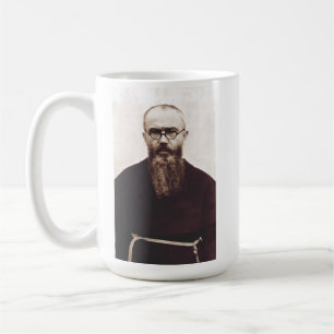 Caneca De Café Santo Maximilian Kolbe padre católico polonês