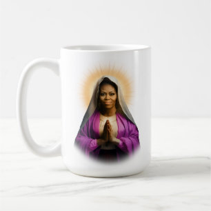 Caneca De Café Santo Michelle Obama Prayer