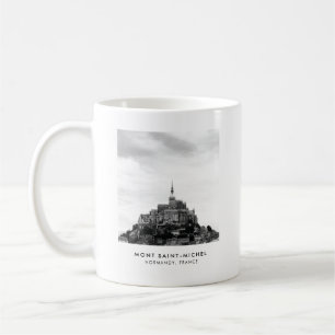 Caneca De Café Santo Mont Michel da foto do viagem de France