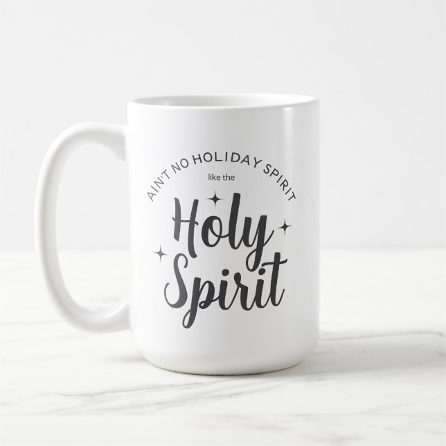 Caneca De Café Santo Natal Espírito Religioso (Esquerda)