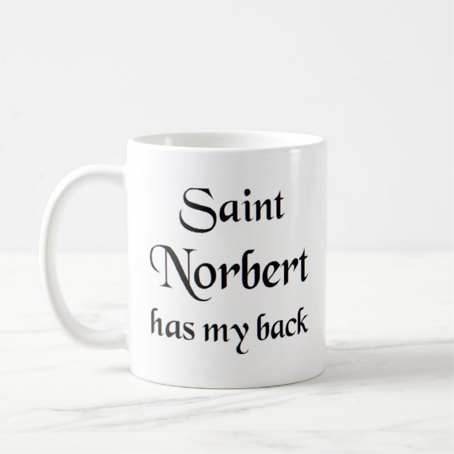 caneca de café santo norbert (Esquerda)