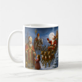 Caneca De Café Santo Papais noeis Nicholas