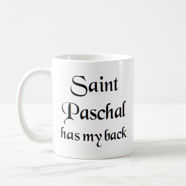 caneca de café santo paschal (Esquerda)