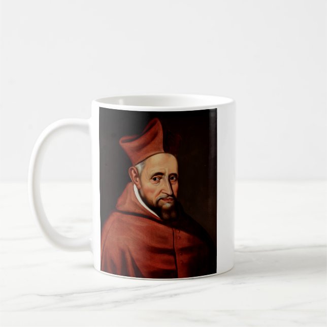 Caneca De Café Santo Robert Bellarmin (Esquerda)