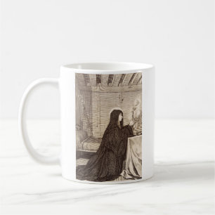 Caneca De Café Santo Scholastica Patroness da escola