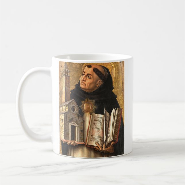 Caneca De Café Santo Thomas Aquinas (Esquerda)