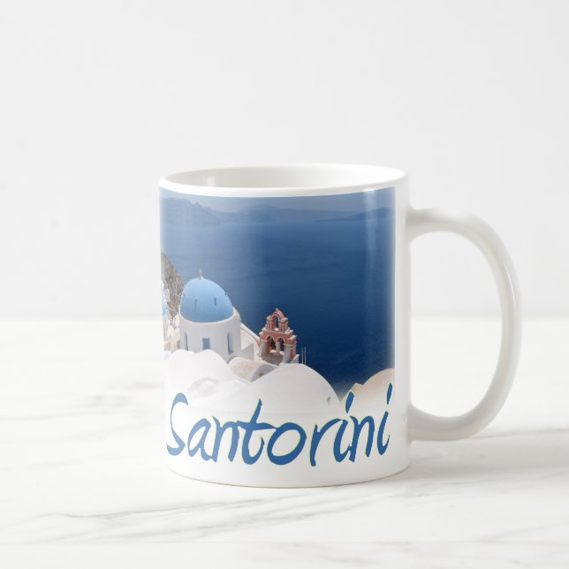 Caneca De Café Santorini (Direita)