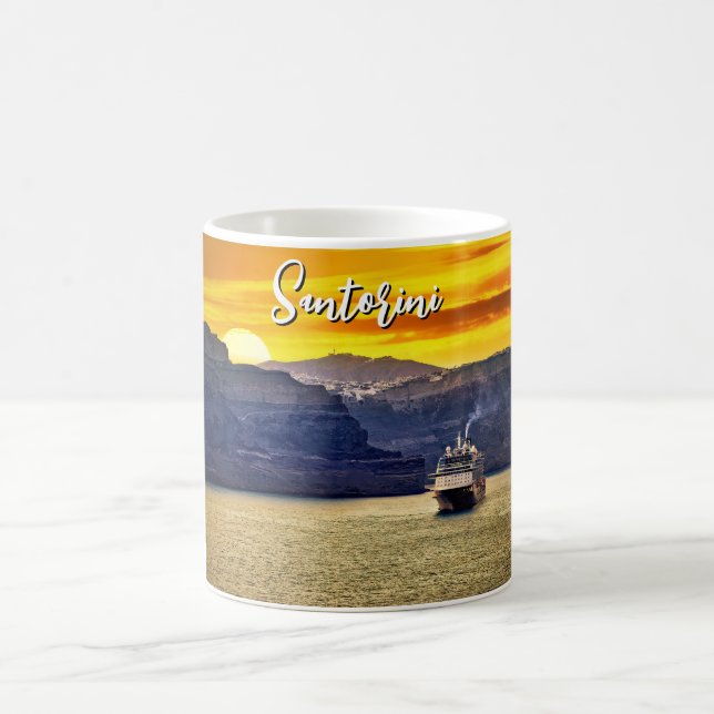 Caneca De Café Santorini (Centro)