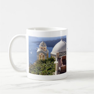 Caneca De Café Santorini, piscina