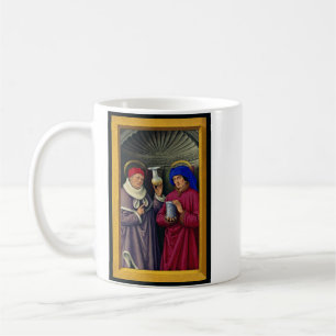 Caneca De Café Santos Cosmas e Damian por Jean Bourdichon