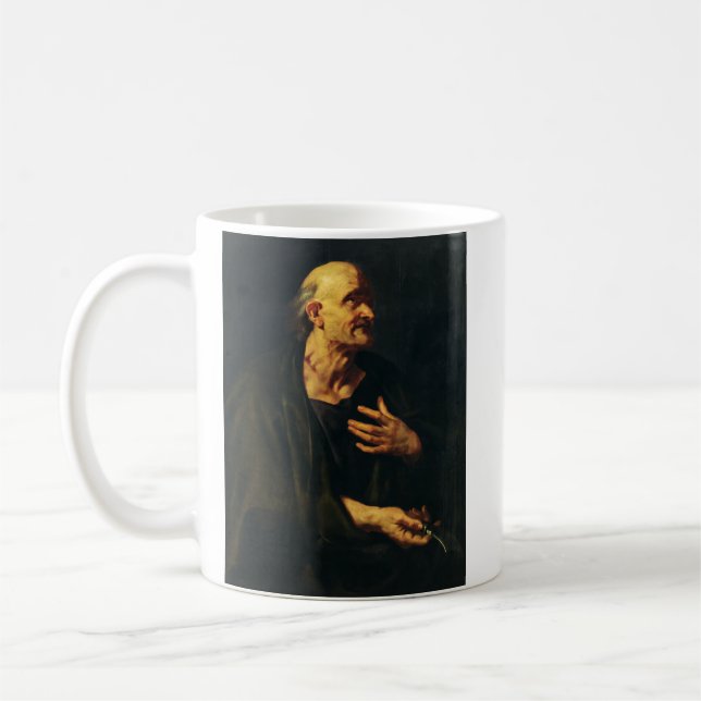 Caneca De Café São Bartolomeu por Peter Paul Rubens (Esquerda)