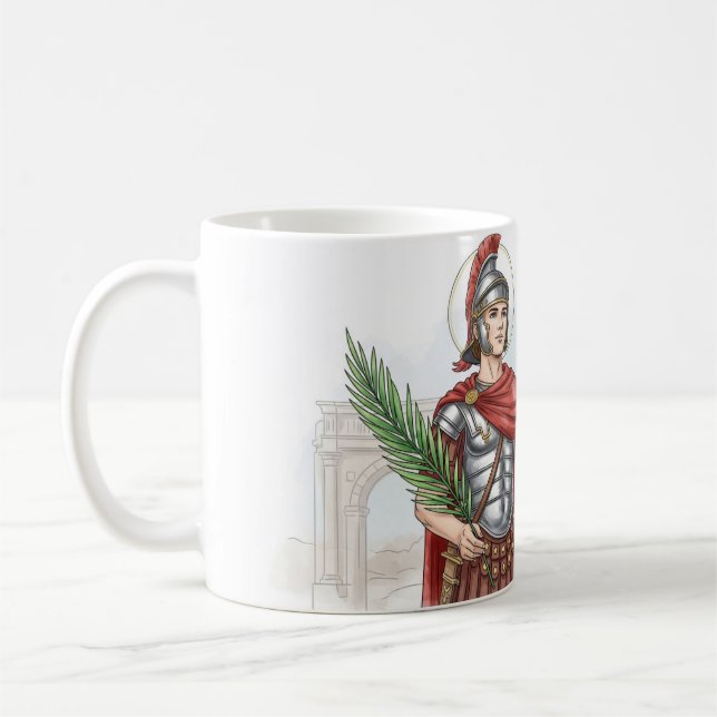Caneca De Café São Floriano, Padroeiro dos Bombeiros, Presente Ca (Esquerda)