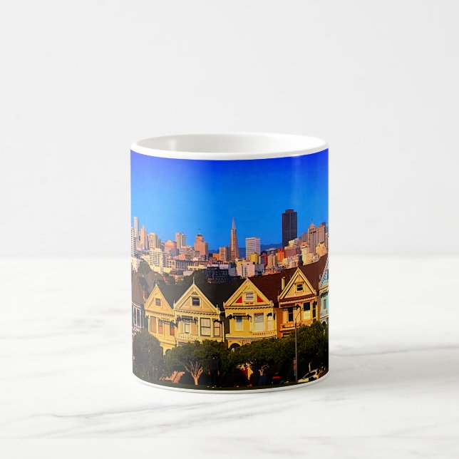 Caneca De Café São Francisco Pintou Mulheres #1 Mug (Centro)
