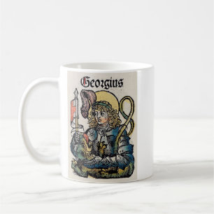 Caneca De Café São Jorge e o Dragão Grande Mártir