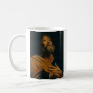 Caneca De Café São Pedro por Antoon van Dyck