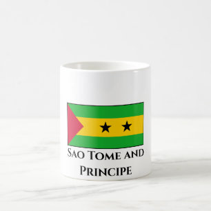 Caneca De Café São Tomé e Príncipe Sinalizador
