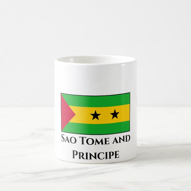 Caneca De Café São Tomé e Príncipe Sinalizador (Centro)