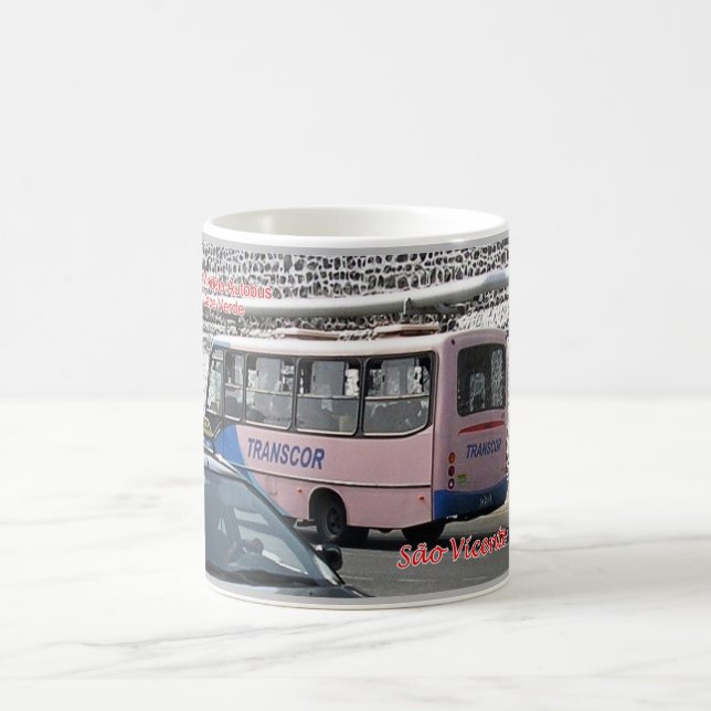 Caneca De Café São Vicente - Mindelo Autobus - (Centro)