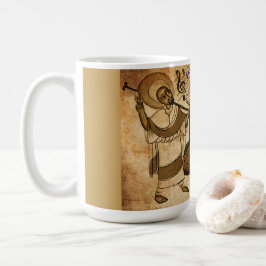 Caneca De Café São Yared & O Instrumento Musical Etíope