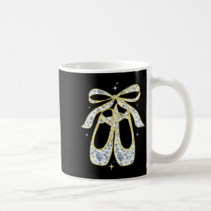 Caneca De Café Sapatilhas de Ballet Bailarina, Camiseta de Dança