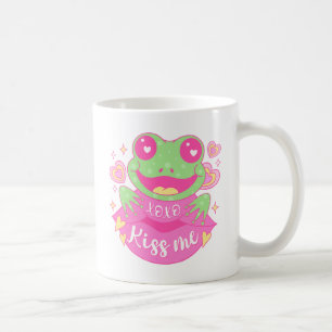Caneca De Café Sapo Beijo-Me Bonito - Xoxo