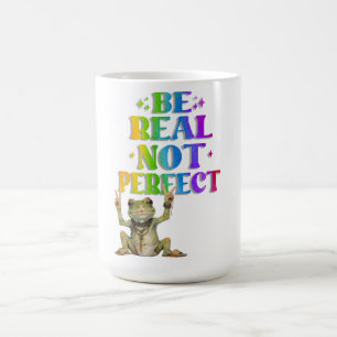 Caneca De Café Sapo boêmio positivo Hippie