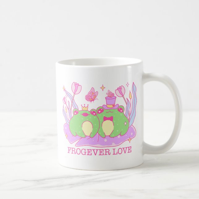 Caneca De Café Sapo Bonito - Amor Frogever (Direita)