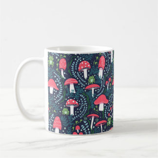 Caneca De Café Sapo, Cogumelo e Toadstool Woodland Mug