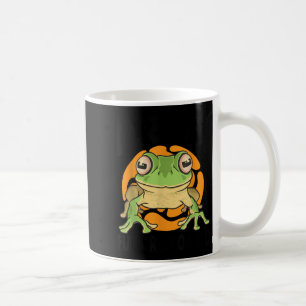 Caneca De Café Sapo - Confie Totalmente Em Deus - Engraçado Defin