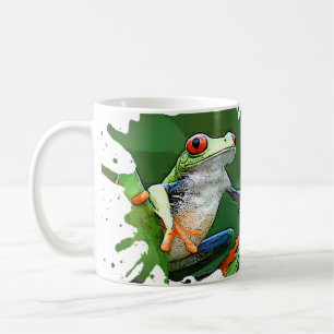 Caneca De Café sapo de árvore